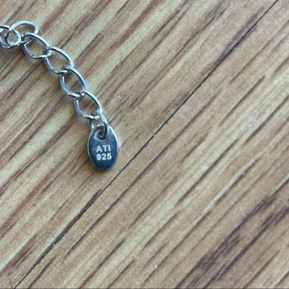 🎉HP🎉 CZ Heart necklace 925 Silver - Picture 6 of 10